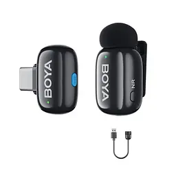 Бездротовий мікрофон BOYA Mini-17 USB-C для Android та ноутбуків, AI голос, шумозаглушення