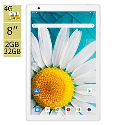 Планшет-телефон Hoozo MTPad8LTE 2/32 Silver - мініатюра 2