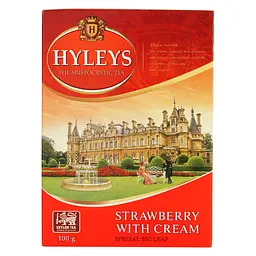 Чай Hyleys Strawberry with cream 100 г - мініатюра 2