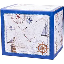 Чашка Lefard Blue Shells 450 мл (922-119) - мініатюра 2