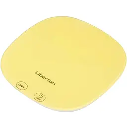 Ваги кухонні LKS-0718, Yellow LIBERTON teh0024559 - мініатюра 2