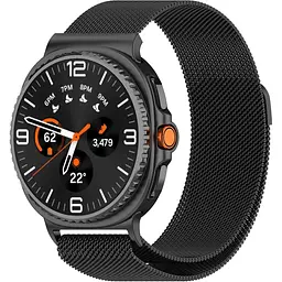 Ремінець ArmorStandart Milanese Magnetic для Samsung Galaxy Watch 8/8 Classic 20x113 mm Black (ARM87358) [151814]