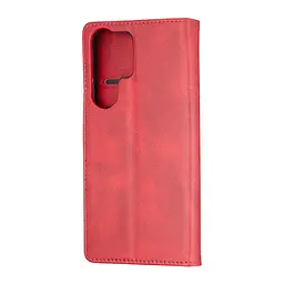 Чохол-книжка Premium Samsung S23 Ultra (S918) Dark Red - мініатюра 3