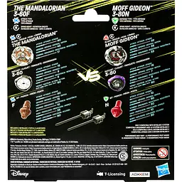 Набір іграшковий Hasbro Beyblade X Зоряні Війни з двох дзиґ та пускового пристрою (G0279) - мініатюра 5
