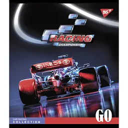 Набір зошитів Yes Racing championship А5 в лінійку 48 аркушів 5 шт. (766881) - мініатюра 3