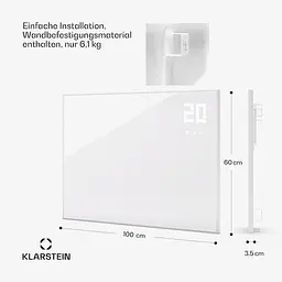 Інфрачервоний обігрівач Klarstein Wonderwall Smart Bornholm (10045464) - мініатюра 7