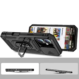 Чохол до мобільного телефона BeCover Military Apple iPhone 16 Plus Black (712154) - мініатюра 2