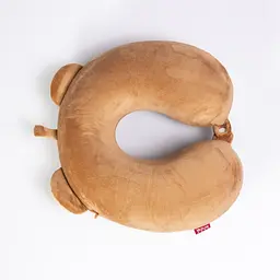 Подушка для шиї Cookie Bear U-подібна коричневий HP-56-1BR - мініатюра 2