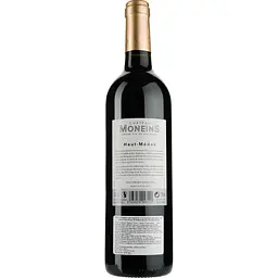 Вино Chateau Moneins Haut Medoc AOC, червоне, сухе, 0,75 л - мініатюра 2
