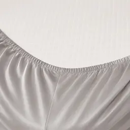 Простирадло на гумці MirSon Tencel Light Beige 60х120 см (2200013882589) - мініатюра 2
