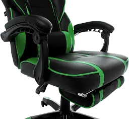 Геймерське крісло GT Racer чорне із зеленим (X-2749-1 Black/Green) - мініатюра 7