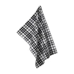 Полотенце Kela кухонное Gianna, 70x50 см, черно-белое в клетку (12784) (00000023328)
