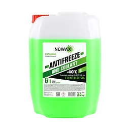 Антифриз Nowax Antifreezee G11 Green готовий розчин 22 кг (NX22003) - мініатюра 2