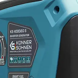 Генератор інверторний KonnerSohnen KS 4000iEG S, 230В, 4.0кВт, електростартер, 40кг / 3500 Вт / Газ + бензин (KS4000IEGS) - мініатюра 15