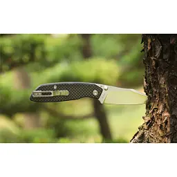 Ніж складаний туристичний Ruike P746-CB, (8 см) 14C28N / G10 чорний - мініатюра 9