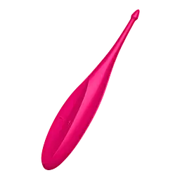 Вібратор Satisfyer Twirling Fun magenta точковий, 17,5 х3,2 см, рожевий