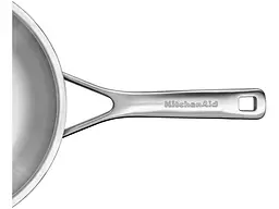 Сковорода ВОК KitchenAid Multi-Ply Stainless Steel 28см (CC003254-001) - мініатюра 4