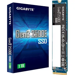 SSD накопичувач Gigabyte Gen3 2500E 1 TB [G325E1 TB] [101123] - мініатюра 6
