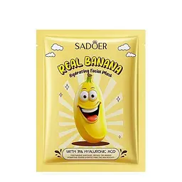 Маска для лица увлажняющая с гиалуроновой кислотой Sadoer Banana тканевая 25 g (SD34724 )