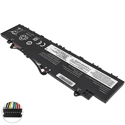 Батарея для ноутбука Lenovo L19L3PF7 (IdeaPad 5 14ARE05 5 14ITL05 5 14ALC05) 11.55V 4650mAh 54Wh Чорний