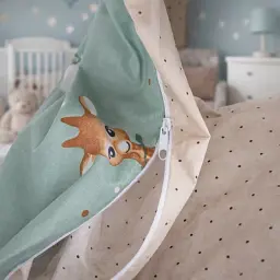 Дитяча постільна білизна JUNIOR Poplin Line Kids Giraffe (2200012796849) - мініатюра 6