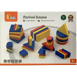 Набір для навчання Viga Toys Логічні блоки Дьенеша (56164U) - мініатюра 4