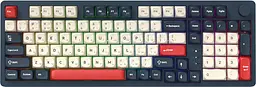 Клавіатура бездротова GamePro Asgard Drakkar Keychron Super Red Switch Blue (MK305BL) - мініатюра 5