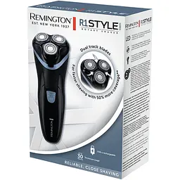Електробритва Remington Style роторна чорно-синя (R1000) - мініатюра 4