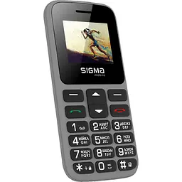 Мобільний телефон (бабушкофон) Sigma mobile Comfort 50 HIT Grey - мініатюра 3