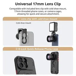 Об'єктив Ulanzi Cl-005 16mm Wide-Angle Mobile Lens (Cl-005 F008) Чорний - мініатюра 8