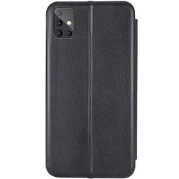 Шкіряний чохол-книжка Classy для Samsung Galaxy A51 Чорний - мініатюра 3