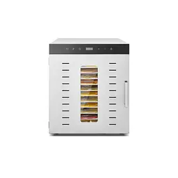 Дегідратор сушарка Food Dehydrator SS - 12H для овочів фруктів м'яса грибів 12 лотків 1000Вт