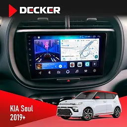 Штатна магнітола KIA Soul 2019+ Decker D9-006 4x64, 4G Decker (НФ-00004877)