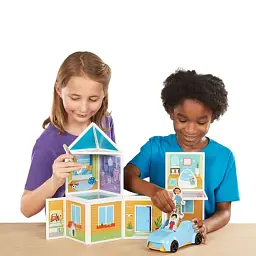 Ігровий набір Melissa&Doug магнітний набір будівель Наш дім (MD30650) - мініатюра 5