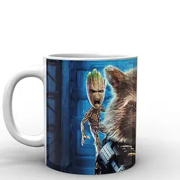 Кухоль GeekLand Галактики Guardians of the Galaxy постер GG.02.008.655 330 мл білий - мініатюра 2
