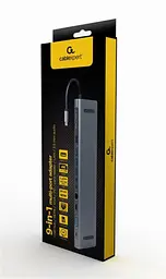 Док-станція Type-C Cablexpert (A-CM-COMBO9-01) - мініатюра 4