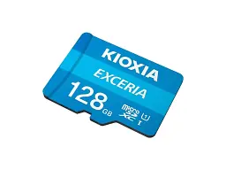 Карта пам'яті Kioxia Exceria G2 MicroSDXC + SD-адаптер 128 GB (LMEX2L128GG2) - мініатюра 2