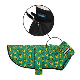 Дощовик для собак Barksi Textile розмір XL Авокадо - мініатюра 3