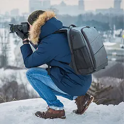 Рюкзак для фотоапарата Puluz PU5011 15.6" 43x30x19.5 см Синій (IBF086Z) - мініатюра 10