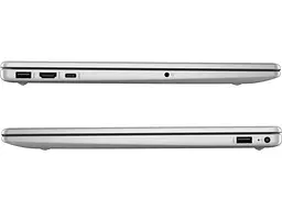 Ноутбук HP 15-fd1069ua 15.6' FHD IPS AG, Intel 5-120U, 16GB, F512GB, UMA, DOS, сріблястий (B23CWEA) - мініатюра 4