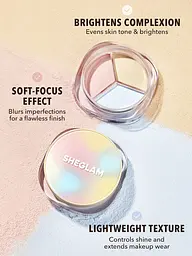 Трикололірна розсипчаста пудра Radiance Ring 3-in-1 Correcting Setting Powder - мініатюра 2
