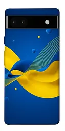 Чохол Demsky Жовто-синя гармонія для Google Pixel 6a