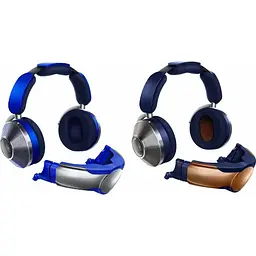 Бездротові навушники Dyson Zone Absolute with air purification Prussian Blue/Bright Copper (376121-01/376067-01) - мініатюра 3