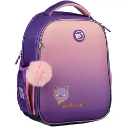 Рюкзак шкільний каркасний Yes Happy Kitty H-100