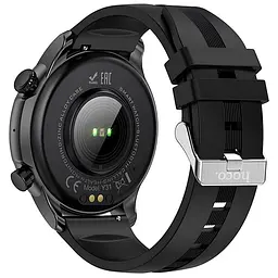 Смарт-годинник Hoco Y31 Smart sports watch (call version) Black - мініатюра 3