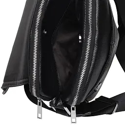 Чоловіча шкіряна сумка через плече Keizer K13508-black - мініатюра 8