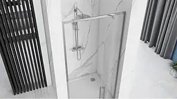 Дешеві двері Rea Rapid Swing 100 хром REA-K5607 - мініатюра 5
