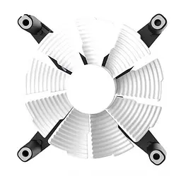 Вентилятор Alseye X12 White Push (AS.04.03.0026) - мініатюра 3