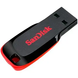 USB флеш-накопичувач SanDisk Cruzer Blade 128GB USB-A 2.0 (SDCZ50-128G-B35) [128357] - мініатюра 2
