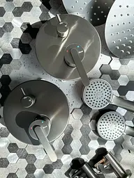 Душова система прихованого монтажу Rea Ontario + BOX nikiel brushed REA-P5503 - мініатюра 6
